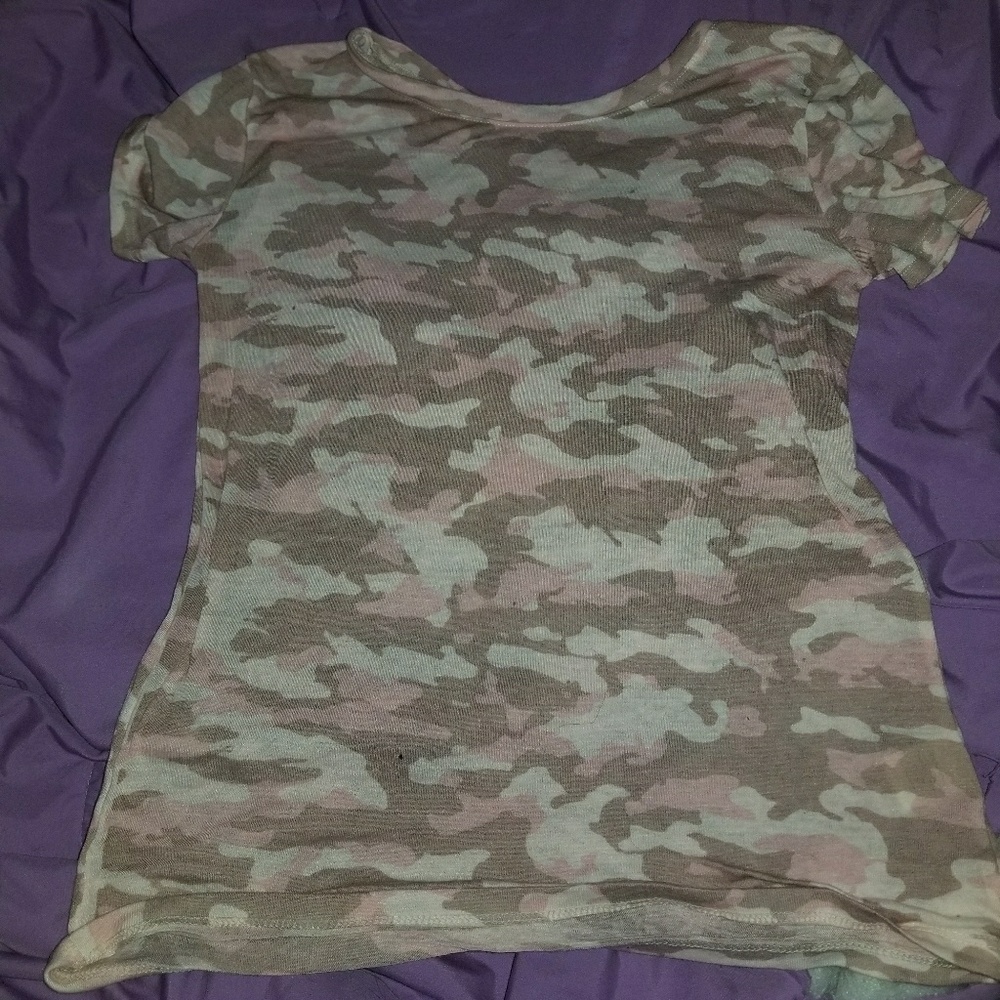 Camo top.